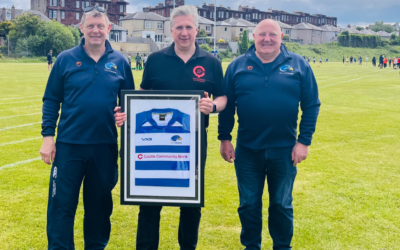 Celebrating Leith Rugby sponsorship